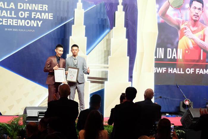 林丹、李宗偉入選世界羽聯(lián)名人堂