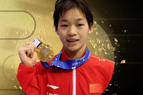 實(shí)至名歸！全紅嬋當(dāng)選年度最佳